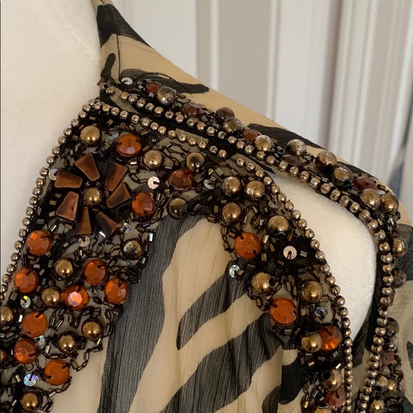 EUC. Sheer bathing suit covering or tunic - Picture 6 of 10